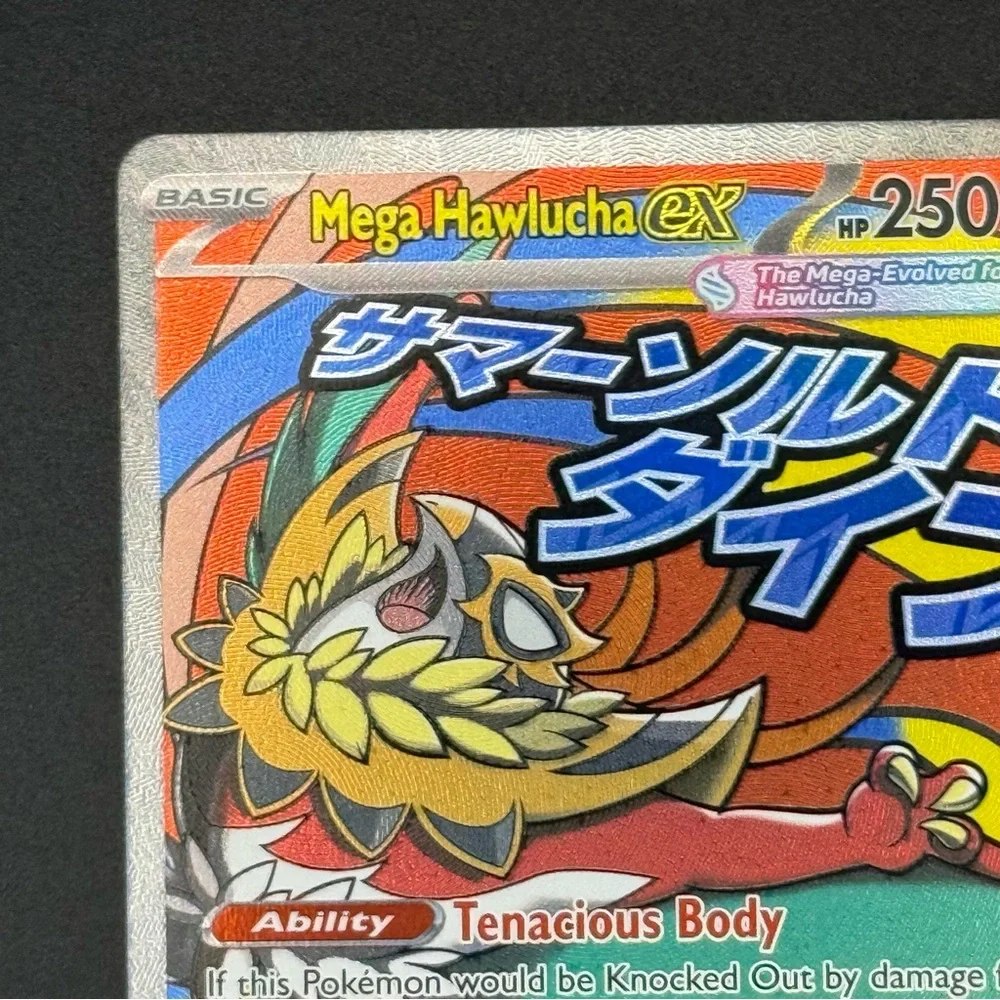 Pokemon ME: Ascended Heroes Mega Hawlucha ex 268/217 Mega Attack Rare
